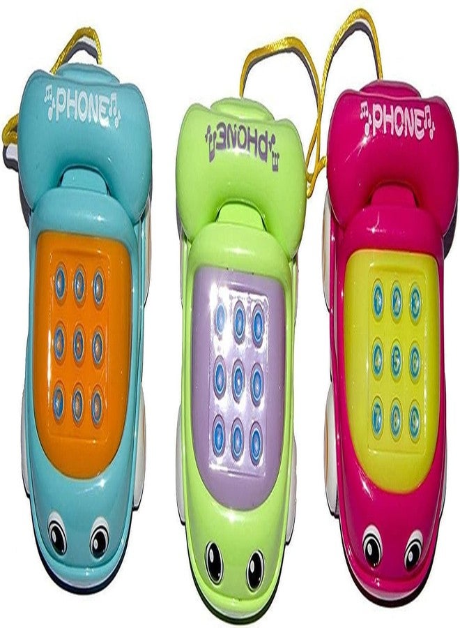 BELLABOTA Baby Phone Toy with Light, Music, Call and Chat Learning - Play Toy for Kids (Pink Color May be Vary) - Image 5